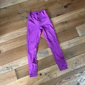 Lululemon vivid plum align pant size 4